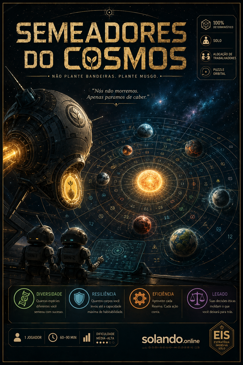 Capa de Semeadores do Cosmos